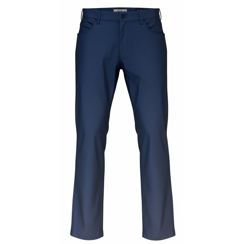 Linksoul Ellis Straight Pants Men 32x32 Navy Stretch Golf Chino Performance NWT